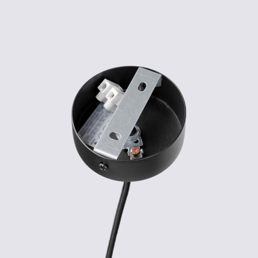 FELTRO kábeles függeszték 1xG9/8W/230V, fekete/sárga