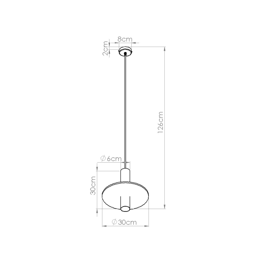 PELTA kábeles csillár 1xGU10/10W/230V fekete/sárga