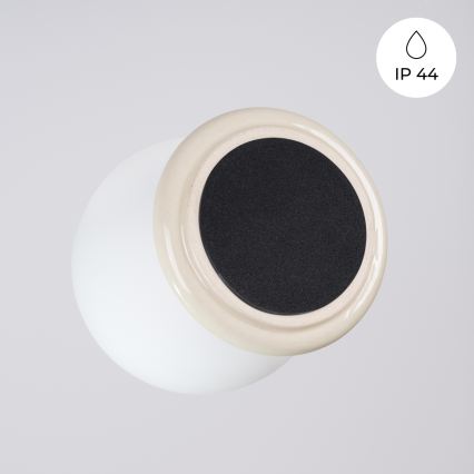 ZORI fürdőszobai fali lámpa 1xG9/8W/230V IP44 bézs