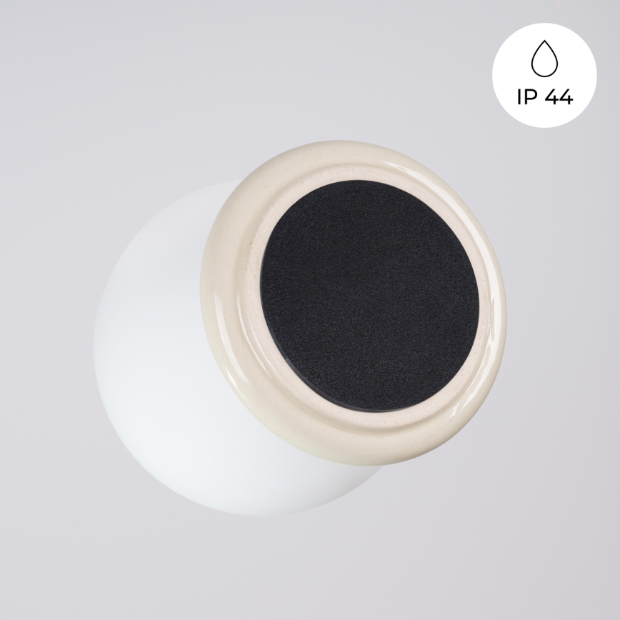 ZORI fürdőszobai fali lámpa 1xG9/8W/230V IP44 bézs