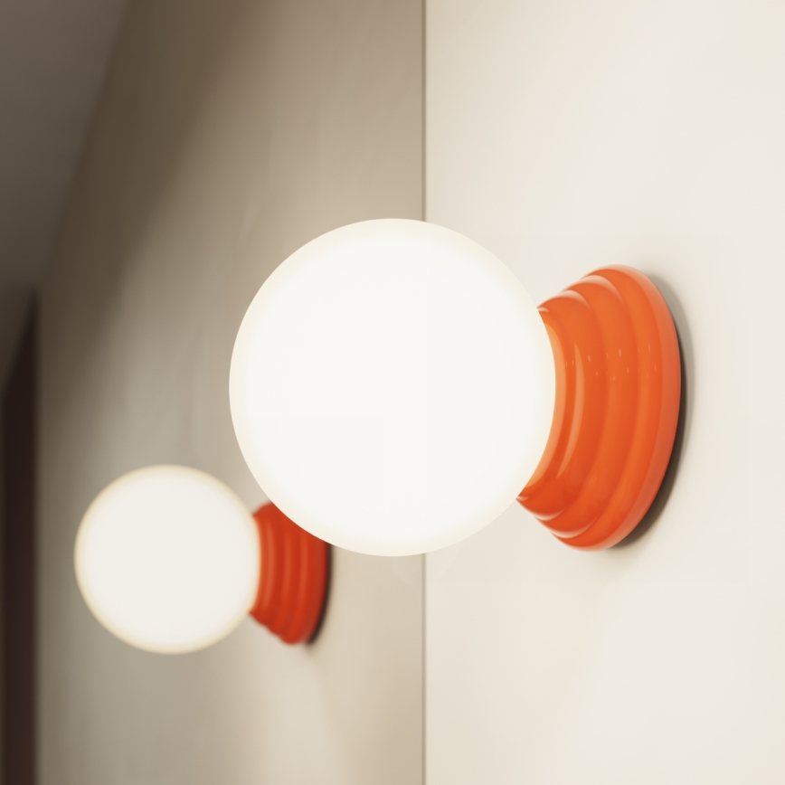 Fürdőszobai fali lámpatest ZORI 1xG9/8W/230V IP44 rózsaszín