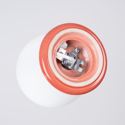 Fürdőszobai fali lámpatest ZORI 1xG9/8W/230V IP44 rózsaszín