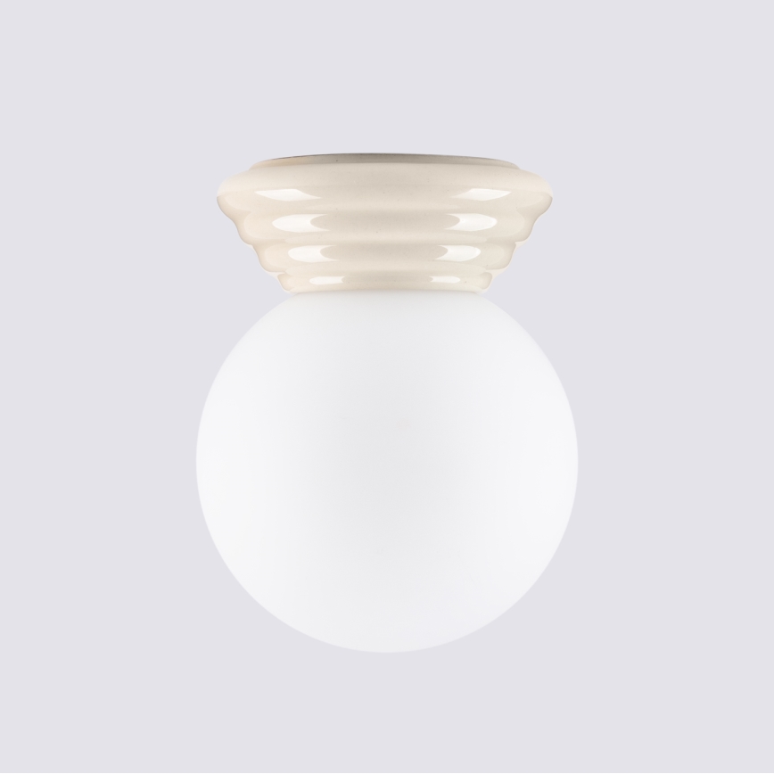 ZORI fürdőszobai mennyezeti lámpa 1xG9/8W/230V, átm. 12 cm, IP44, bézs
