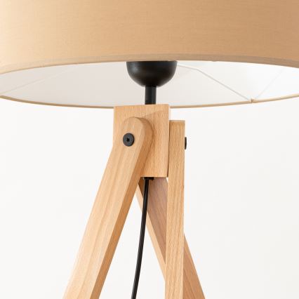 Állólámpa NATT 1xE27/15W/230V taupe