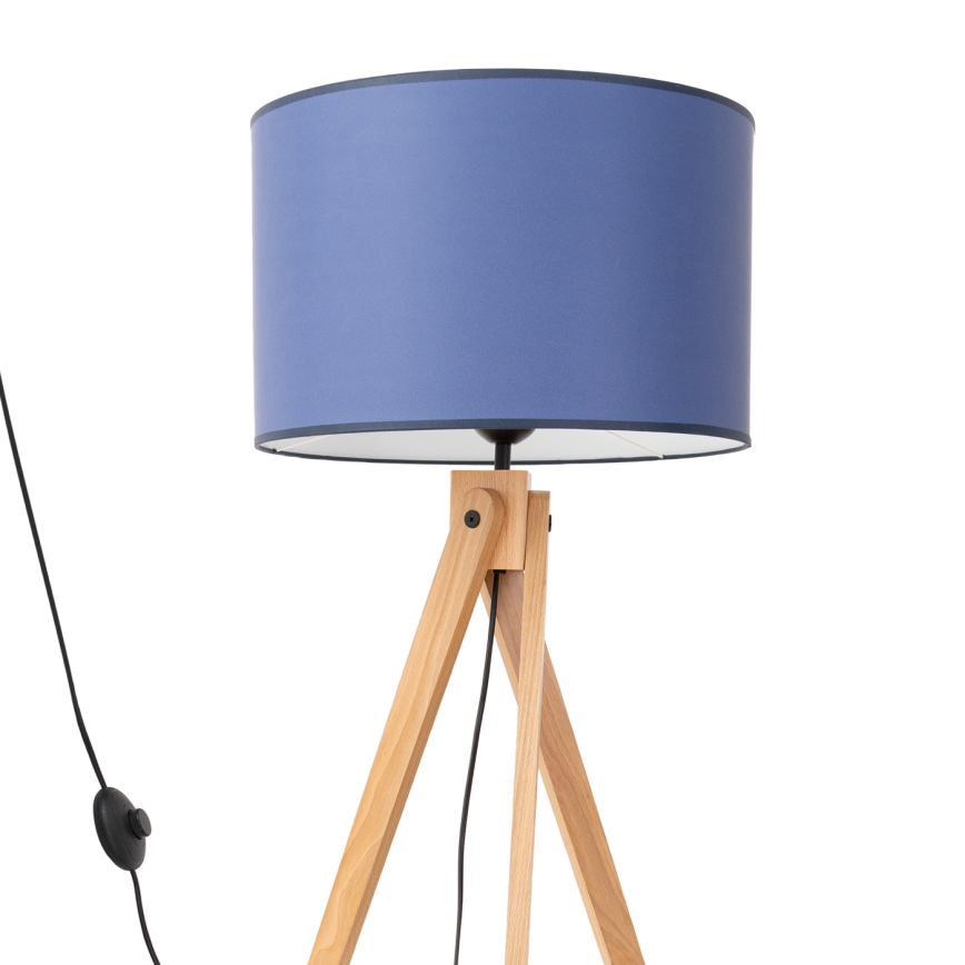 Állólámpa NATT 1xE27/15W/230V kék