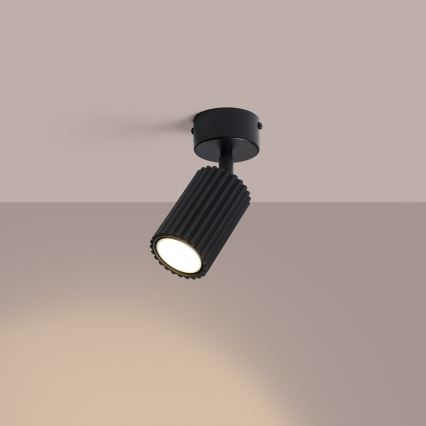 KARBON spotlámpa 1xGU10/10W/230V fekete
