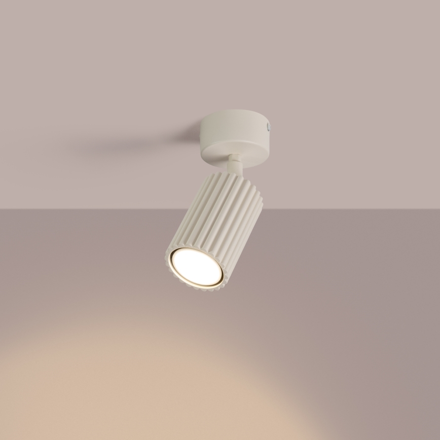 KARBON spotlámpa 1xGU10/10W/230V krémszínű