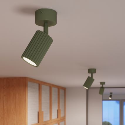 KARBON spotlámpa 1xGU10/10W/230V zöld