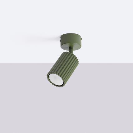 KARBON spotlámpa 1xGU10/10W/230V zöld