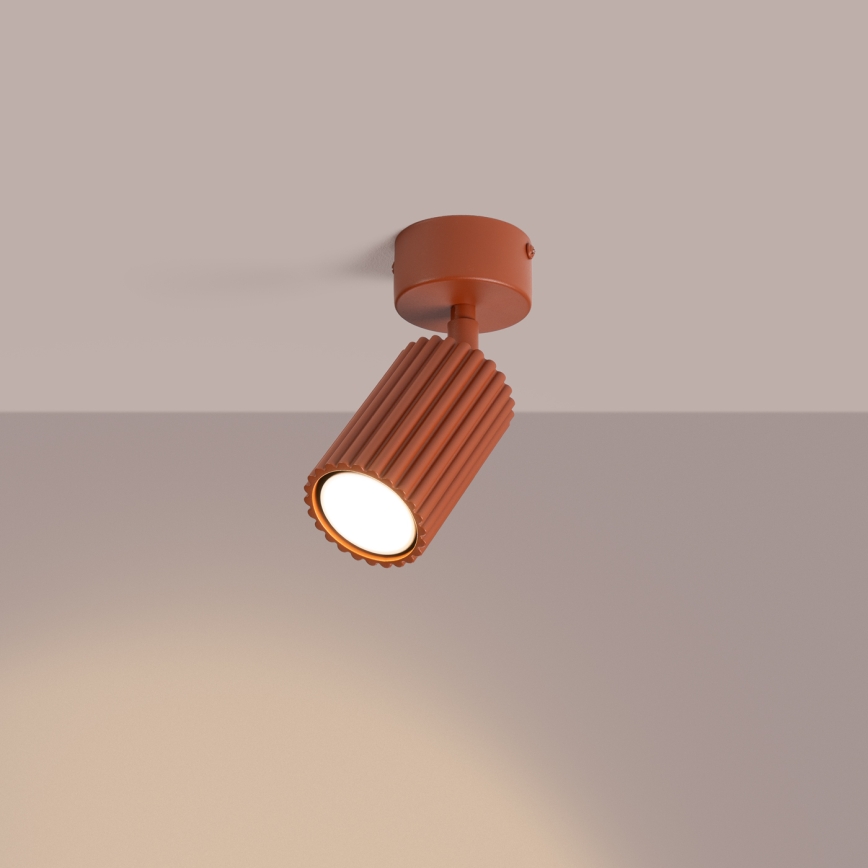 KARBON spotlámpa 1xGU10/10W/230V narancssárga