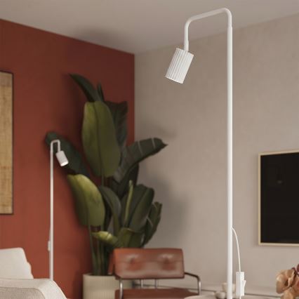 Állólámpa KARBON 1xGU10/10W/230V fehér