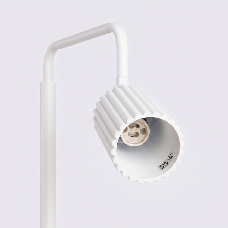 Állólámpa KARBON 1xGU10/10W/230V fehér