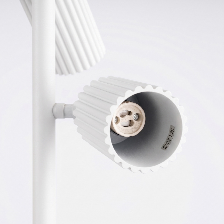 Állólámpa KARBON 3xGU10/10W/230V fehér