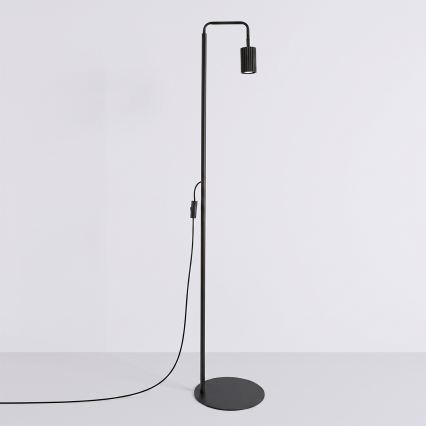 KARBON állólámpa 1xGU10/10W/230V fekete