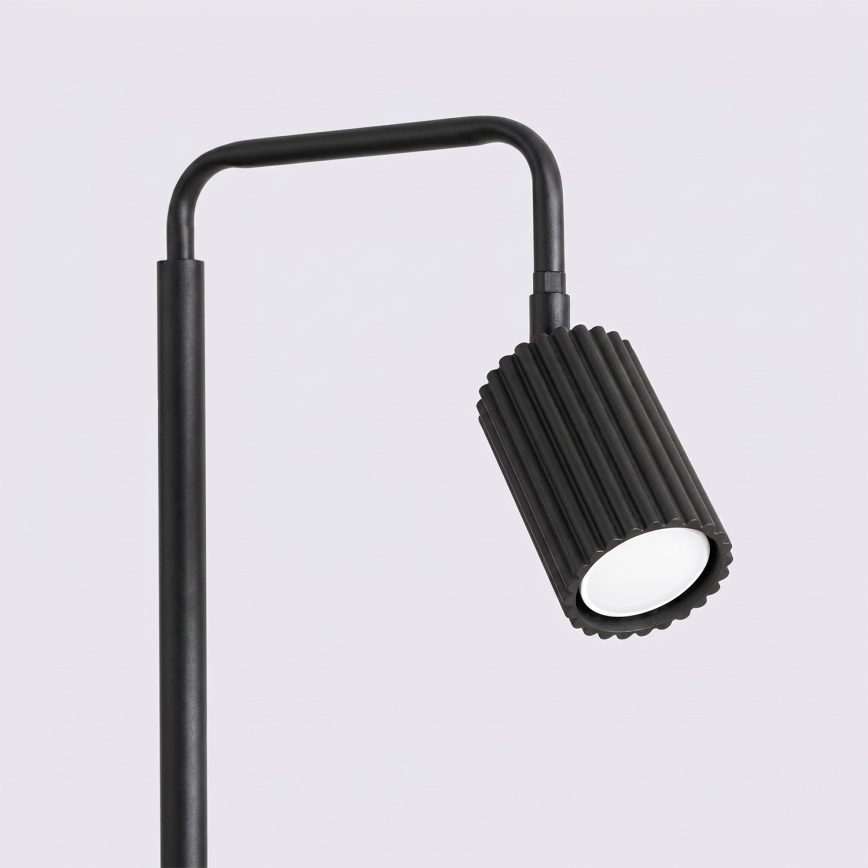 KARBON állólámpa 1xGU10/10W/230V fekete
