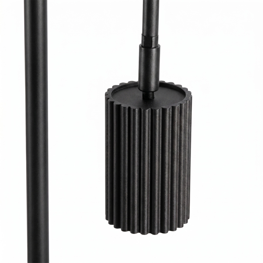 KARBON állólámpa 1xGU10/10W/230V fekete