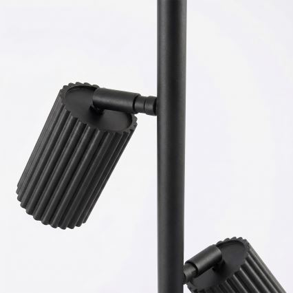 Állólámpa KARBON 3xGU10/10W/230V fekete