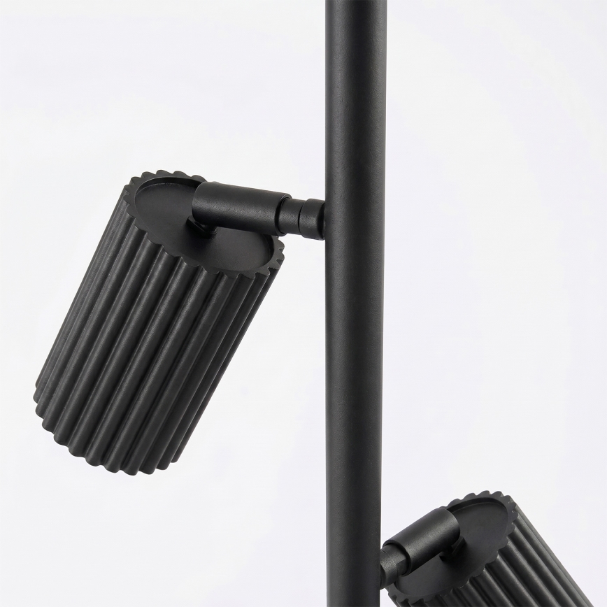 Állólámpa KARBON 3xGU10/10W/230V fekete