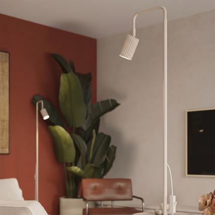 KARBON állólámpa 1xGU10/10W/230V krémszínű