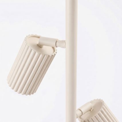 KARBON állólámpa 3xGU10/10W/230V krémszínű