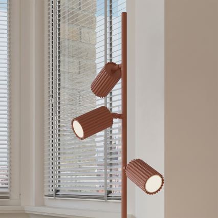 KARBON állólámpa 3xGU10/10W/230V narancssárga