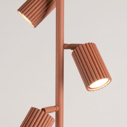 KARBON állólámpa 3xGU10/10W/230V narancssárga