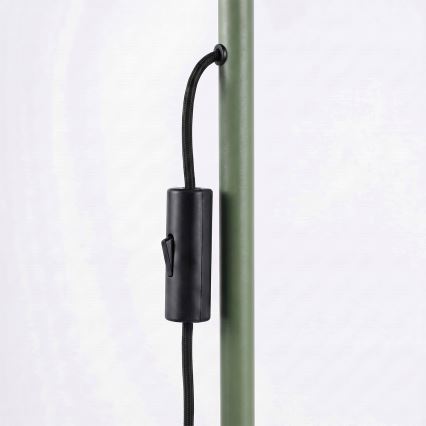 Zöld KARBON állólámpa, 3× GU10 (10 W), 230 V