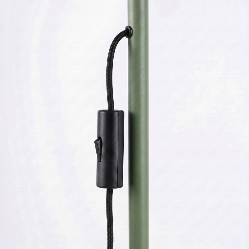 Zöld KARBON állólámpa, 3× GU10 (10 W), 230 V