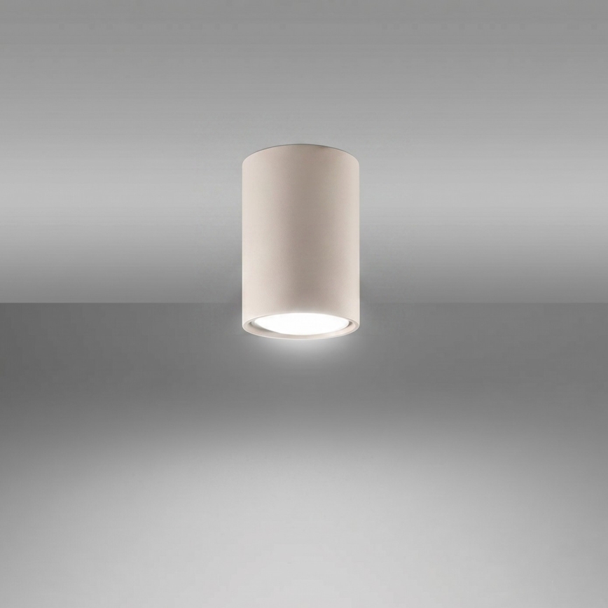 LAGOS spotlámpa 1xGU10/10W/230V, 10 cm, krémszínű