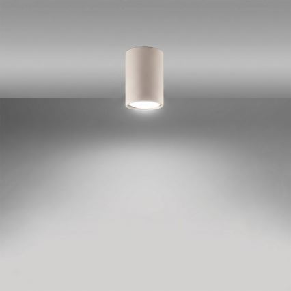 LAGOS spotlámpa 1xGU10/10W/230V, 10 cm, krémszínű