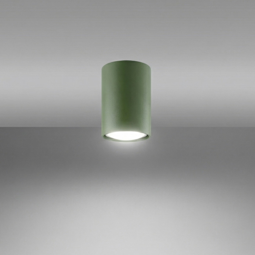 LAGOS spotlámpa 1xGU10/10W/230V 10 cm zöld