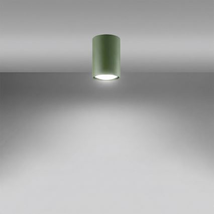 LAGOS spotlámpa 1xGU10/10W/230V 10 cm zöld