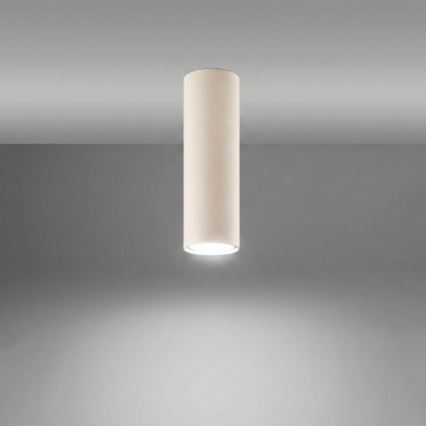 LAGOS 20 cm-es krémszínű spotlámpa, 1xGU10/10W/230V