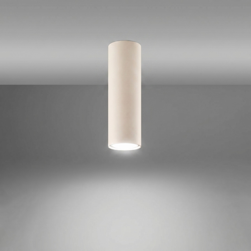 LAGOS 20 cm-es krémszínű spotlámpa, 1xGU10/10W/230V