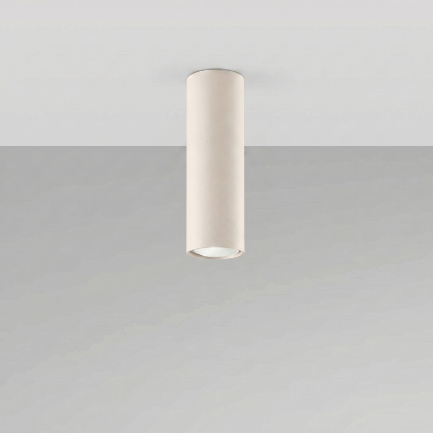 LAGOS 20 cm-es krémszínű spotlámpa, 1xGU10/10W/230V