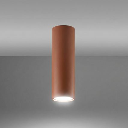 Spotlámpa LAGOS 1xGU10/10W/230V 20 cm barna