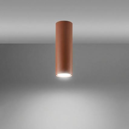 Spotlámpa LAGOS 1xGU10/10W/230V 20 cm barna