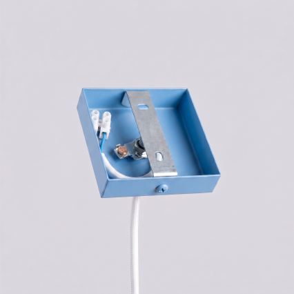 PASTELO zsinóros függőlámpa 1xG9/8W/230V kék