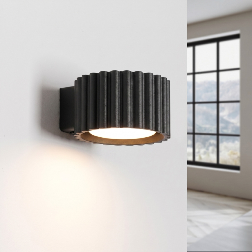 Fali lámpa AURA 1xGX53/10W/230V fekete