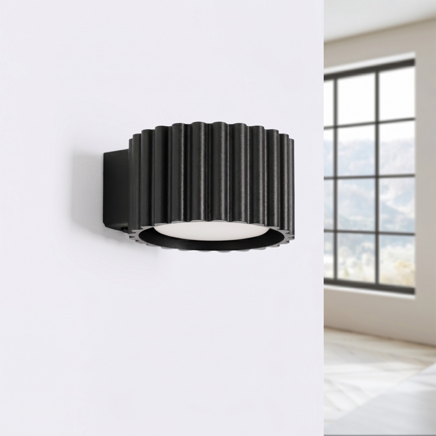 Fali lámpa AURA 1xGX53/10W/230V fekete
