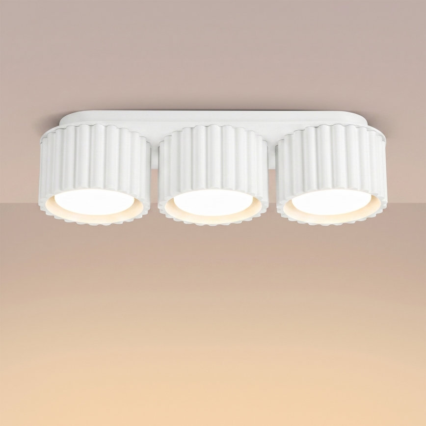 Spotlámpa AURA 3xGX53/10W/230V fehér