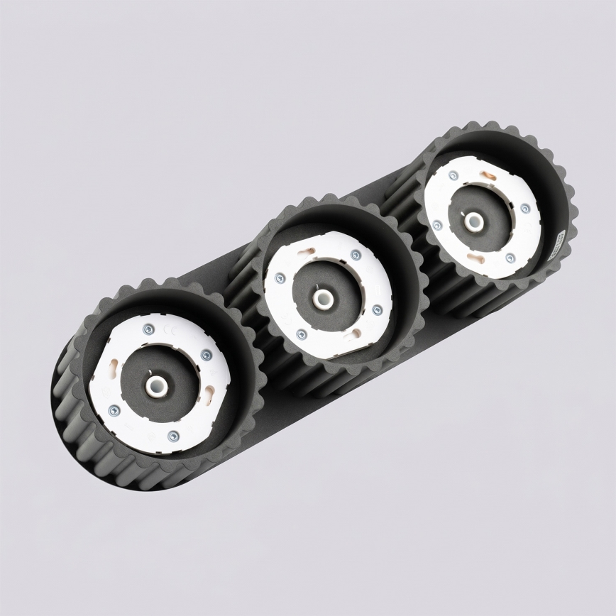 AURA 3xGX53/10W/230V fekete spotlámpa