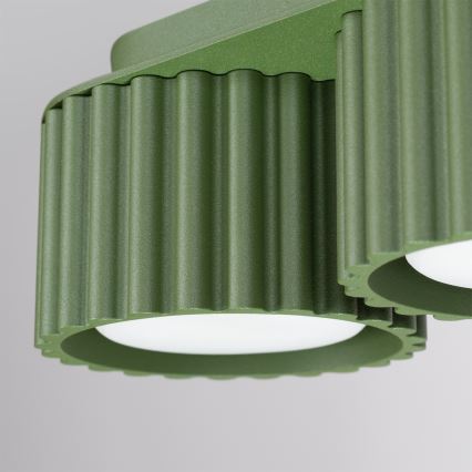 AURA 3xGX53/10W/230V zöld spotlámpa