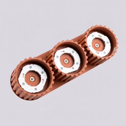 AURA 3xGX53/10W/230V narancssárga spotlámpa