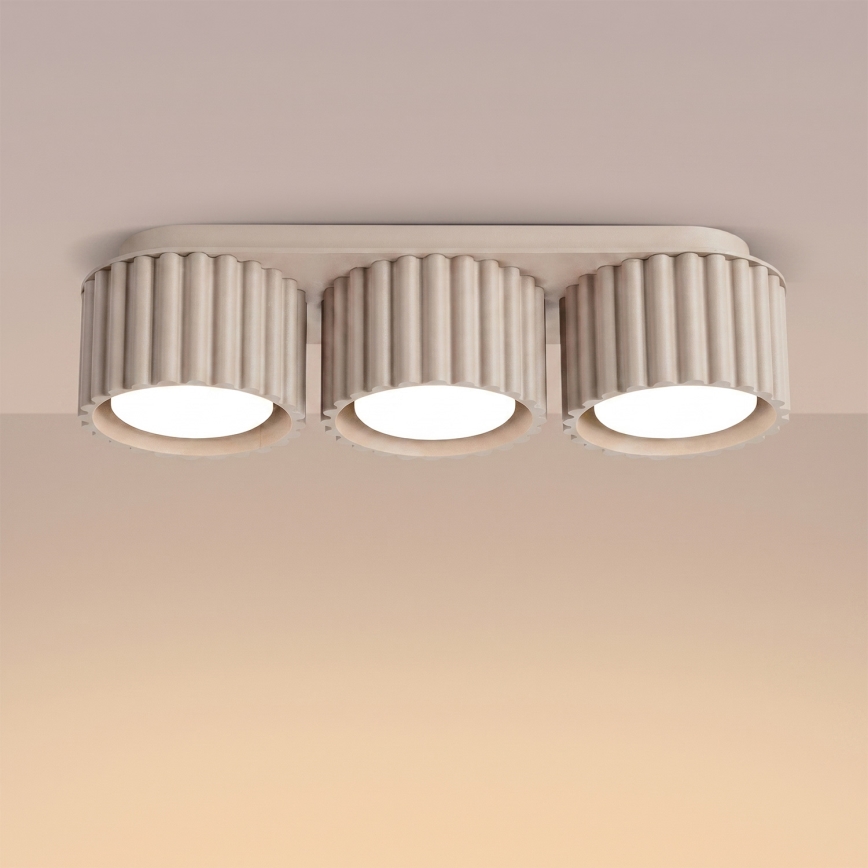 AURA 3xGX53/10W/230V taupe spotlámpa