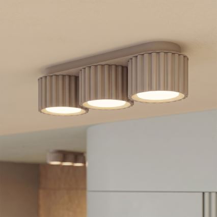 AURA 3xGX53/10W/230V taupe spotlámpa