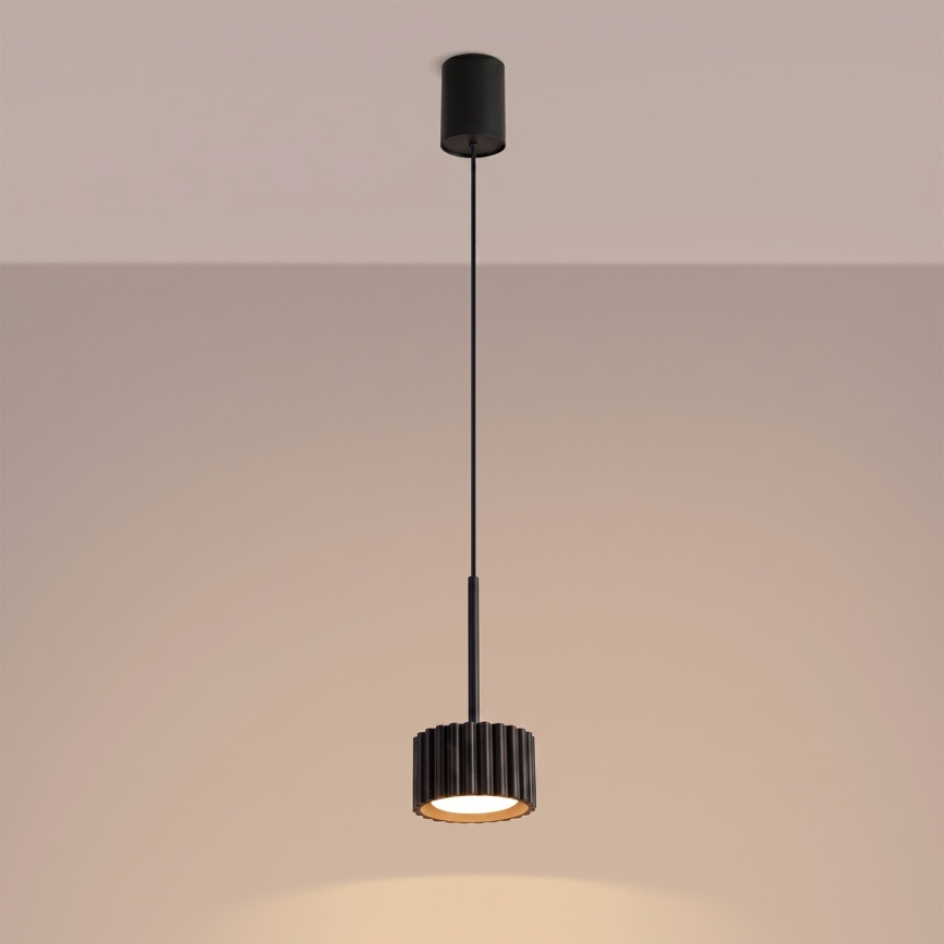 AURA kábelre szerelt függeszték 1xGX53/10W/230V, fekete