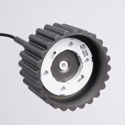 AURA kábelre szerelt függeszték 1xGX53/10W/230V, fekete
