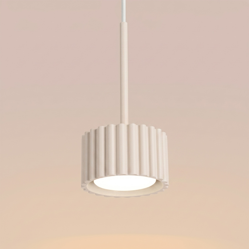 AURA zsinóros csillár 1xGX53/10W/230V krémszínű