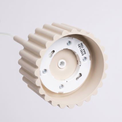 AURA zsinóros csillár 1xGX53/10W/230V krémszínű
